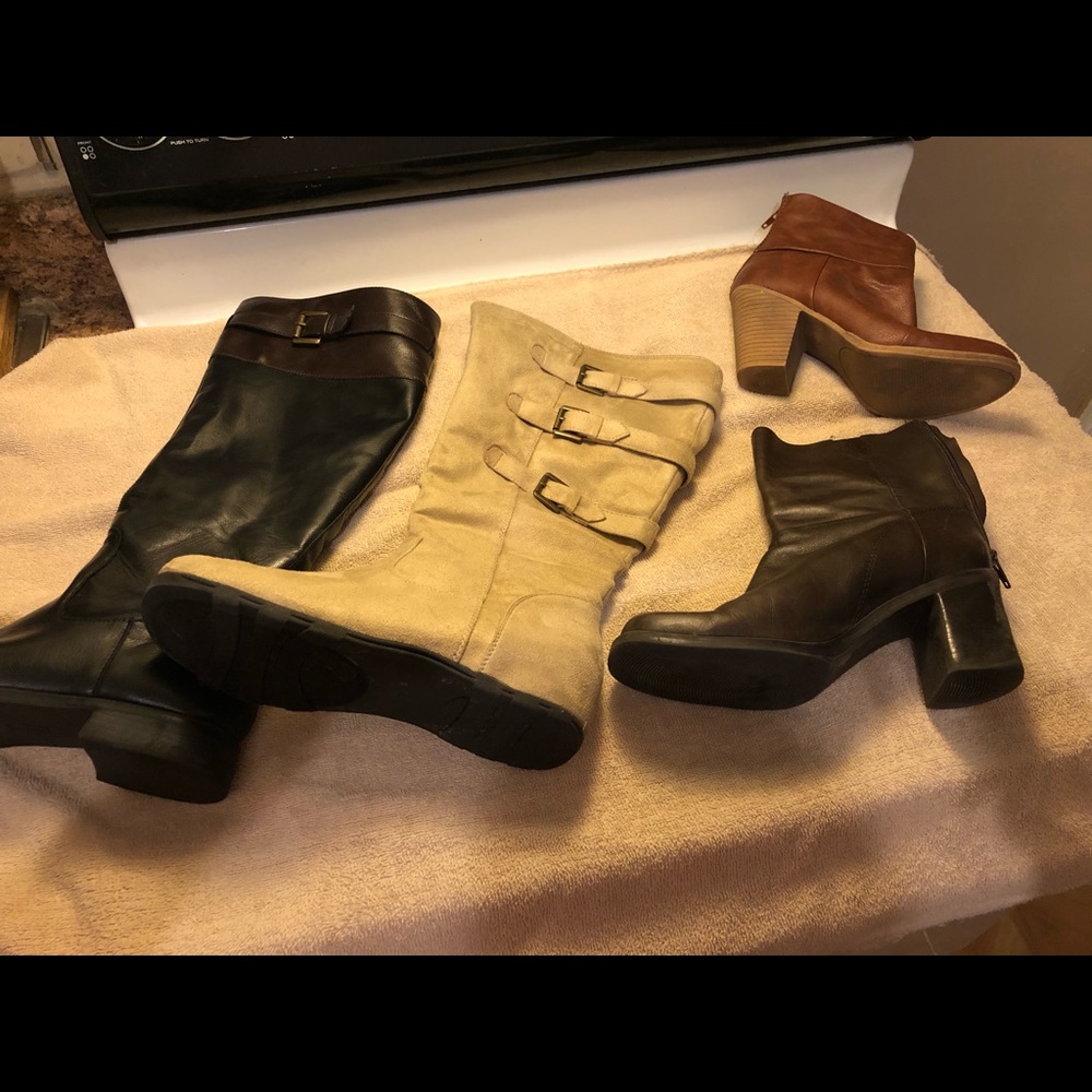 Lot of boots